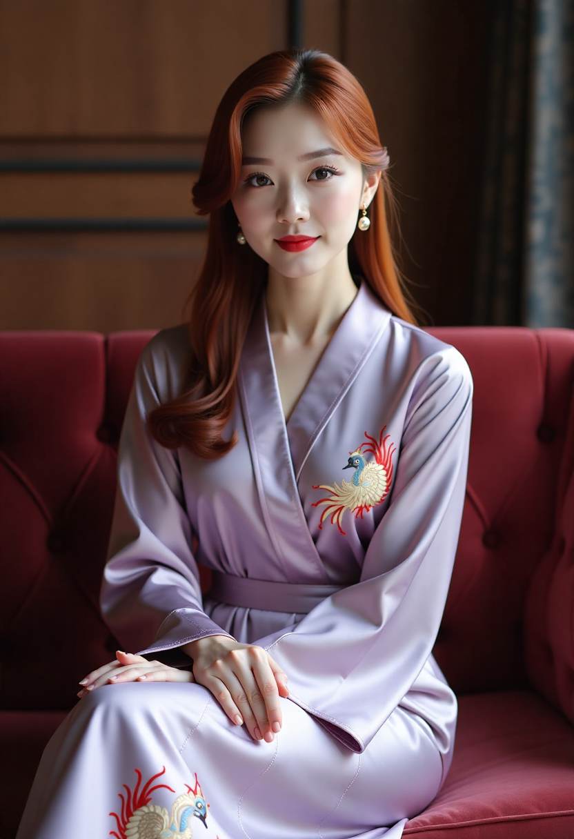 青年演员接受访谈